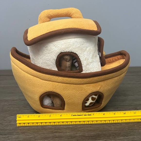 Unipak Noah's Ark with 9 Animals Plush - Picture 8 of 8